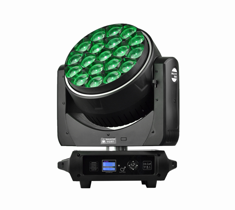LED 이동 헤드 워시 줌 로테이션 19pcs 40W 4 In 1 스테이지 라이트 웨딩 이벤트