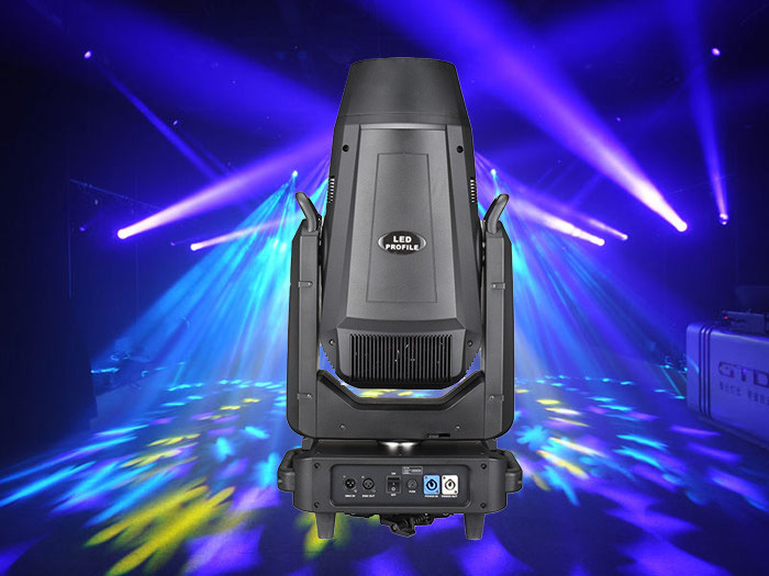 DMX512 프레임 이동 머리 6 색상 + 열린 위치 LED 무대 빛 파티