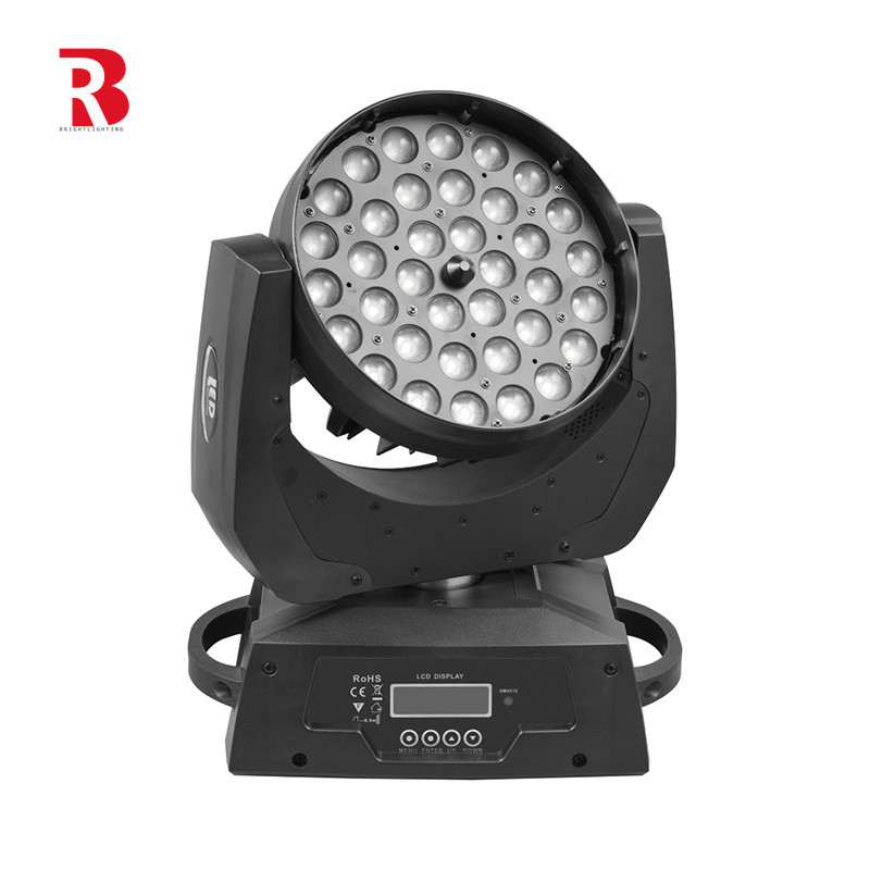 36*10W RGBW 4-In1 스테이지 쇼 LED 이동 헤드 Beeye