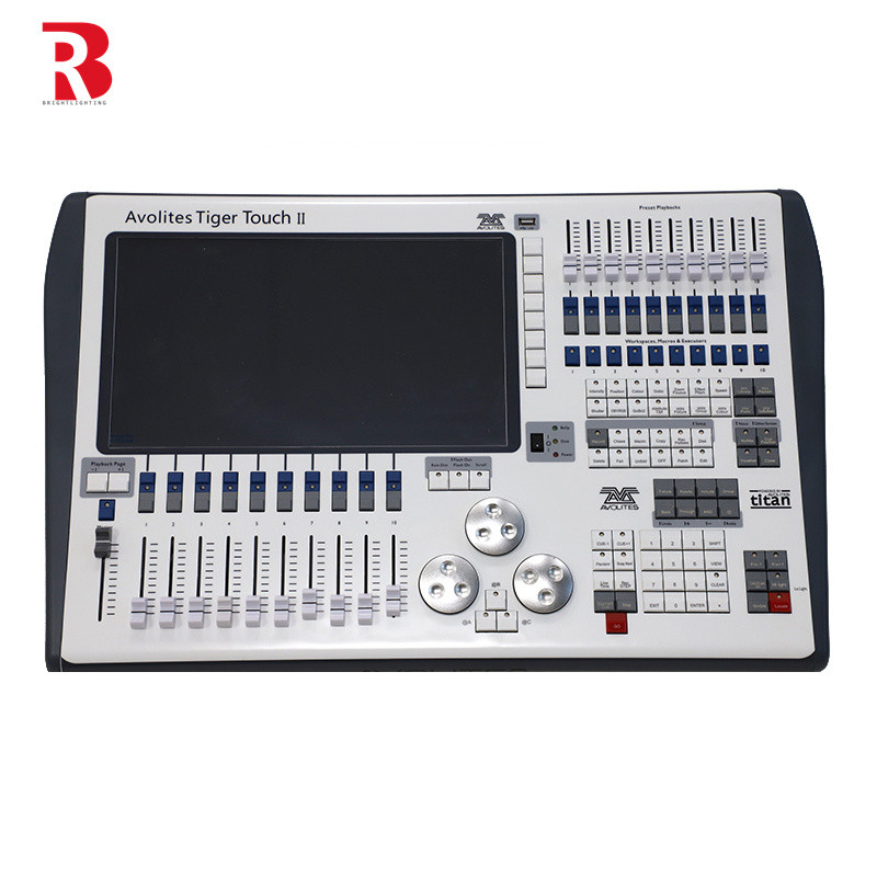 최고 품질 전문 스테이지 DMX512 조명 제어 시스템 TIGER TOUCH II