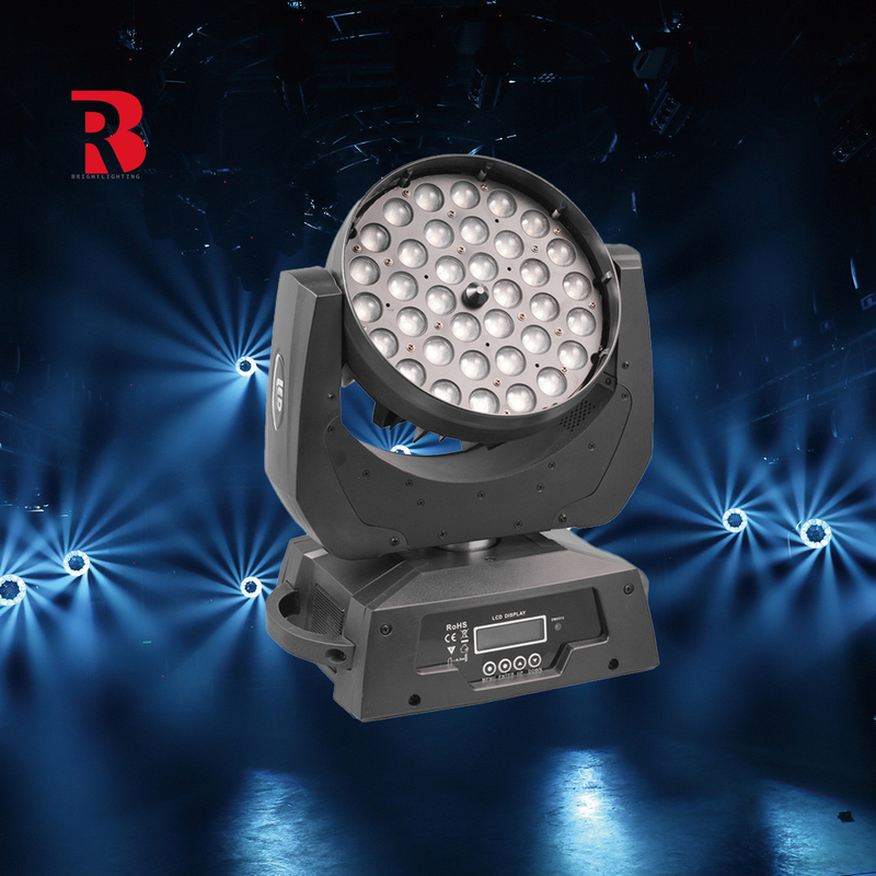 380W LED 줌 빔 라이트 14CH LCD 디스플레이 LED 이동 헤드 스테이지 라이트 쇼