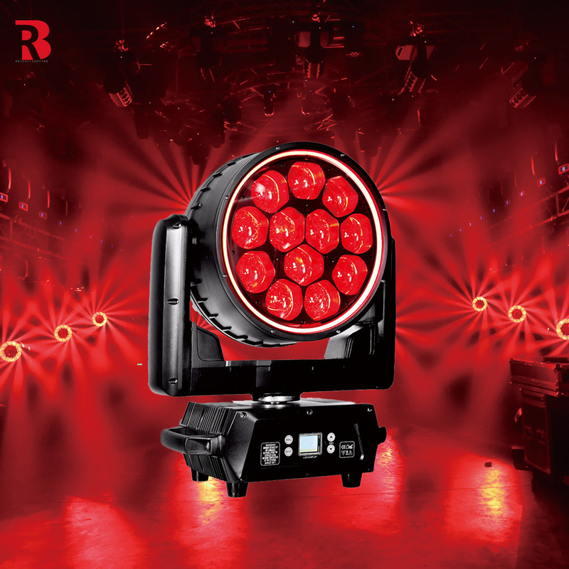 LED12*40W DMX512 67CH LCD LED 이동 헤드 스테이지 라이트 엔터테인먼트