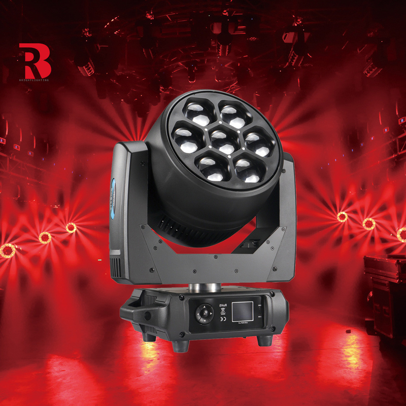 LED Beeeye Zoom 7*40W 실내 LED 이동 헤드 라이트 바 디스코 콘서트