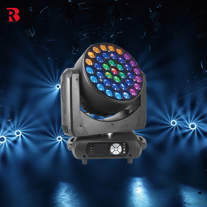 600W 37*15W 4in1 Beeye 오토 고보 LED 이동 헤드 라이트 프로 쇼