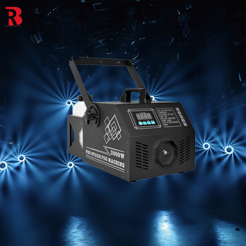 안개 연소 기계 3000W DMX 후드 전문 무대용 원격 제어