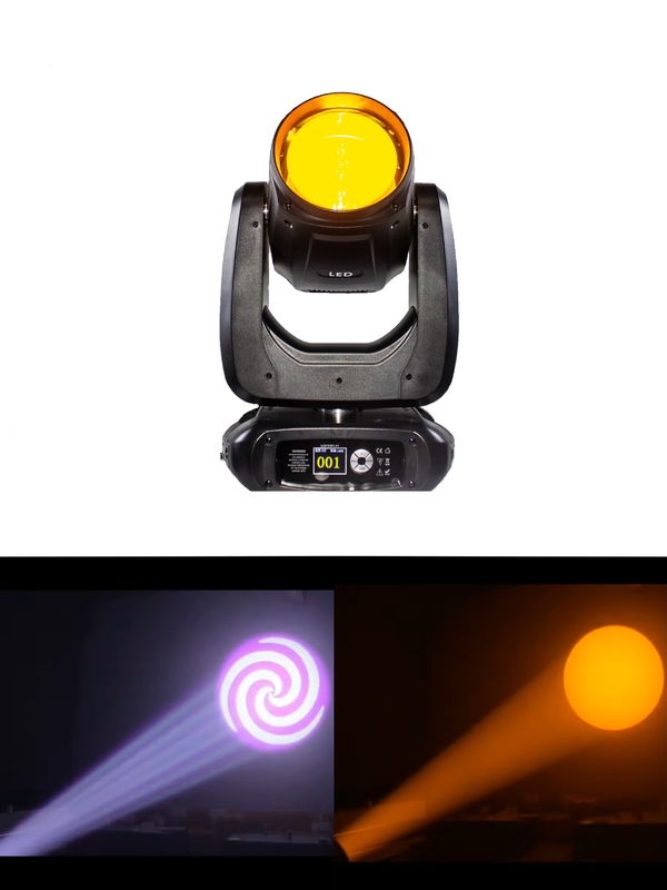 LED 200w 흔들리는 머리 회전 프리스마 포인트 200w LED 빔 포인트 움직이는 헤드 라이트