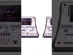 240V 호랑이 컨트롤러 II 17 인치 터치 스크린 스테이지 효과 기계 교회 조명