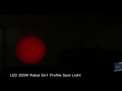 LED 200W / 300W RGBW 4in1 타원형 반사광 TV 스튜디오 빛