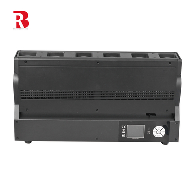 4in1 줌 워시 이동 픽셀 빔 LED 라이트 바 DJ 디스코 LED 스테이지 라이트 6x40W RGBW